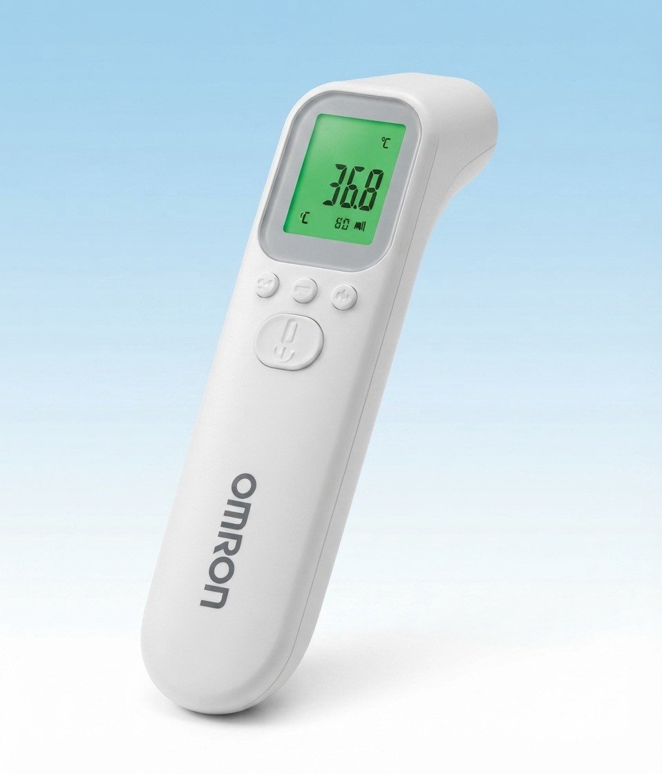  เครื่องวัด อุณหภูมิทางหน้าผากแบบ อินฟราเรด Omron Forehead Thermometer sุ่u MC-F300