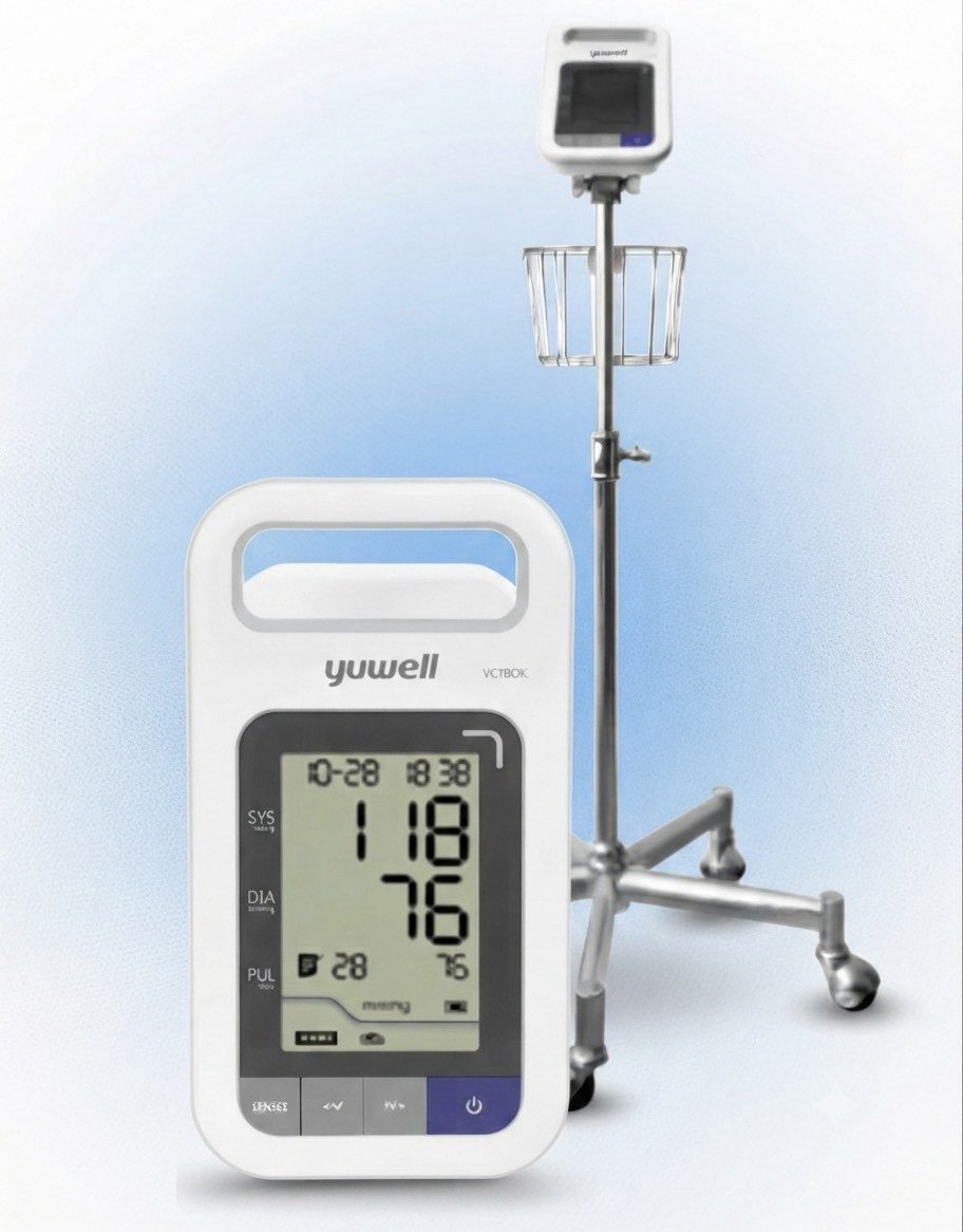 เครื่องวัดความดันโลหิตแบบดิจิตอล YUWELL YE680E